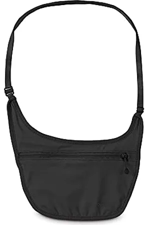 Pacsafe Unisex-Adult Coversafe S80 etui na ciało akcesoria podróżne - schowek na szyję (1 opakowanie), , 20 cm, Płócienna i plażowa torba na ramię