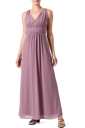 VILA Vikarin V-Neck Maxi Dress/Bm/Dc, , 38