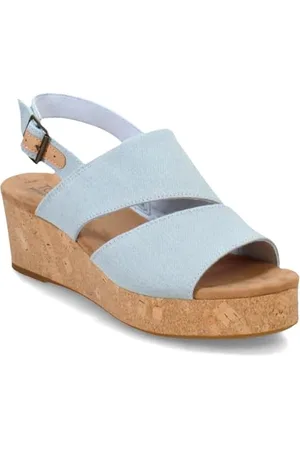 TOMS Damskie sandały Claudine na koturnie, , 40 EU, , 41 EU