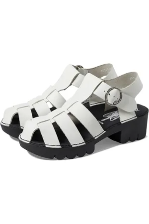 Fly London Damskie sandały EMME511FLY, OFFWHITE, 7 UK, , 40 EU