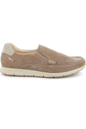 Enval Męskie mokasyny Enval w stylu jazdy, taupe, 7 UK, , 39.5 EU