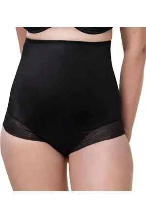Triumph True Shape Sensation Super majtki z wysokim stanem od 36 do 46 Black and Smooth Skin, , 44