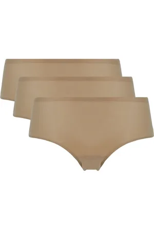Chantelle Damskie szorty softStretch Shorty, 3-pak - rozmiar uniwersalny, nude, Rozmiar Uniwersalny/M