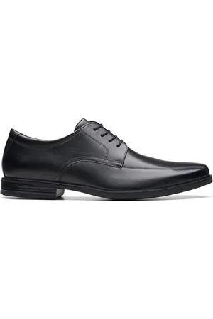 Clarks Howard Over skórzane buty w kolorze czarnym, , 46 EU