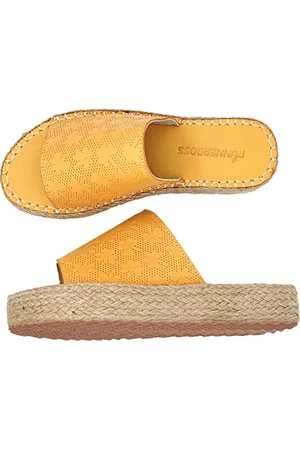 Bonateks Damskie sandały DerbTRLK100077 Wedge, pomarańczowe, 37 EU, , 37 eu