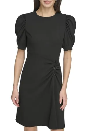 DKNY Damska sukienka z krótkim rękawem w stylu casualowym, , 46