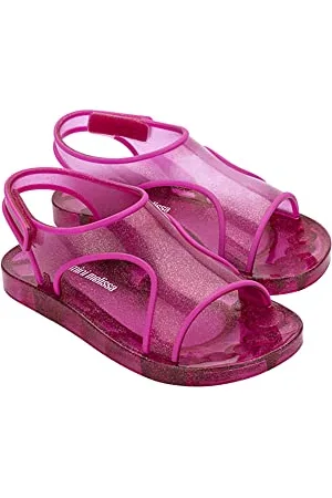 Melissa Mini Acqua Me Inf, Płaskie Sandały Dziewczyny, , 34 EU