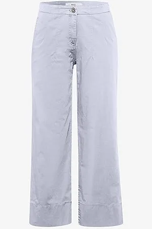 Brax Damskie spodnie Style Maine S ultralekkie bawełniane spodnie, białe, 44, , 34W / 32L