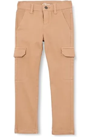 QS by s.Oliver Junior chłopięce spodnie cargo, Pete Straight Leg Blue Green 92, , 92