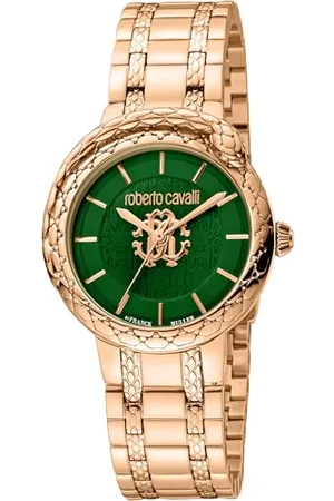 Roberto Cavalli Damski analogowy zegarek kwarcowy z paskiem ze stali nierdzewnej RV1L189M0061, , moda