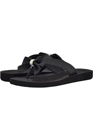 Guess Damskie klapki Tuta, czarne, rozmiar 35 EU, , 35 EU