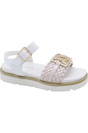Patrizia Pepe PJ295.21_34 sandały, białe, EU wąskie, , 34 EU wąski
