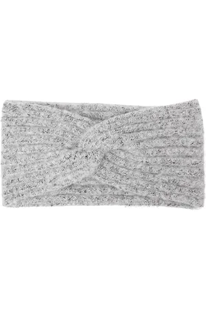 VERO MODA Bestseller A/S VMLUNA Rib Headband GA NOOS opaska na czoło, jasnoszary melanż, jeden rozmiar, , jeden rozmiar