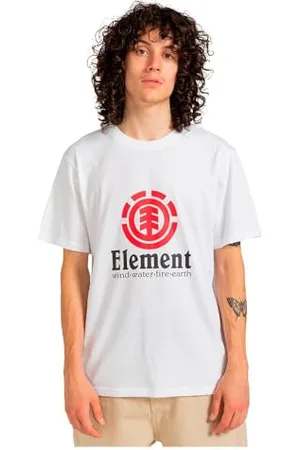 Element Quiksilver Bluzki męskie pionowe S, Optyczny Biały, XS