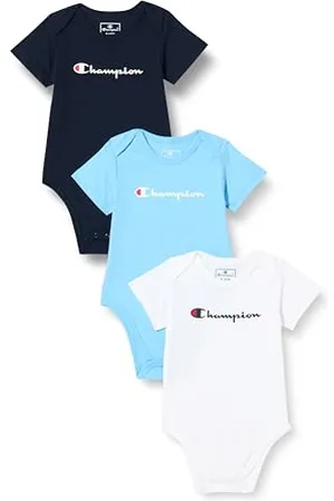 Champion Baby Boys Legacy Icons Td-Contrast Logo Noworodek Crewneck Onsie, , 6 miesi?cy