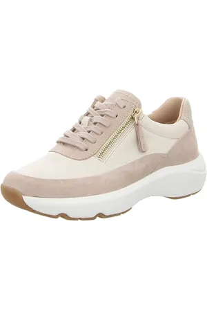 Clarks Damskie buty sportowe Tivoli Zip Sneaker, Sand Combi, 38 EU, , 5