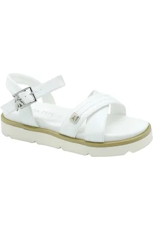 Patrizia Pepe PJ296.30_40 sandały, białe, EU wąskie, , 40 EU Schmal