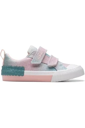 Clarks Dziewczęce buty sportowe Foxingbrill T, , 5.5 UK Child