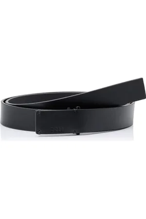 HUGO BOSS Męski pasek Fred-N_Sz30, czarny 1, 90, , 90