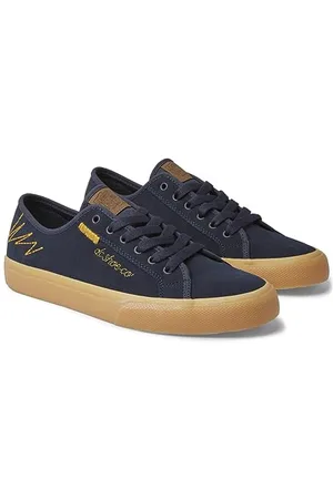 Dcshoes Męskie buty sportowe Manual Le Sneaker, granatowe/khaki, 36,5 EU, , 36.5 EU