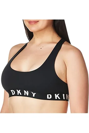 DKNY Damski przytulny chłopięcy biustonosz typu Racerback