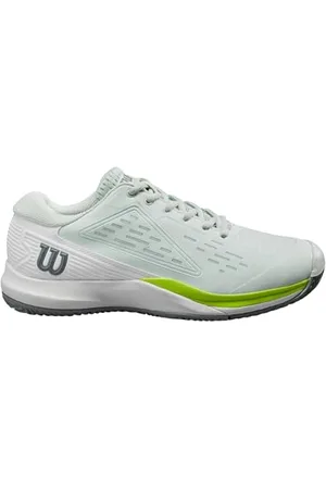 Wilson Damskie buty tenisowe Rush Pro Ace Clay, opal niebieski/biały/jaśminowy zielony, 37 EU, , 4.5 UK