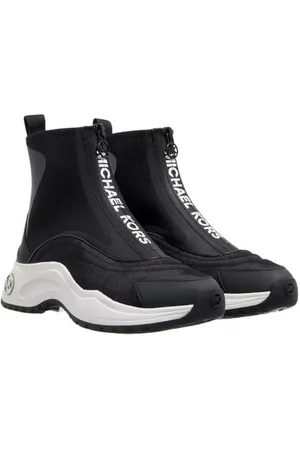 Michael Kors DARA Zip Bootie, botki damskie, czarne, 40 EU, , 40 EU