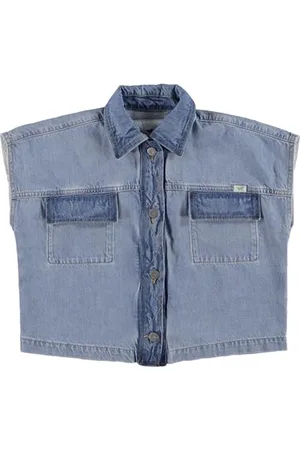 Mustang Damska kamizelka dżinsowa Derby Denim Vest Jeans, , XL