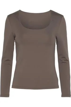 Pieces® Damska koszulka z długim rękawem Pcneja Ls Reversible Top Noos Exp Bc, , XL