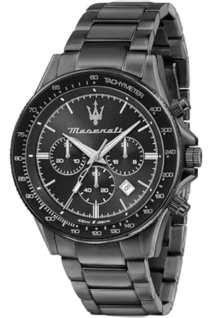 Maserati Zegarek męski z kolekcji Sfida Limited Edition, chronograf, kwarcowy -R8873640016, , 44mm, bransoletka