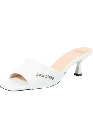 Moschino JA28025G0IIE0100, SABOTD.ROCCHETTO55 Frędzle Damska, 35 EU, , 35 EU