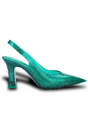 Melissa Kobiety Slingback Heel + Larroude Ad Sandały, , 39 EU