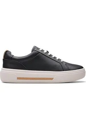 Clarks Premium damski kosz Hollyhock Walk, skóra czarna, 43 EU, , 43 EU