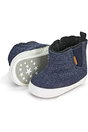 Sterntaler Niemowlęta chłopcy niebieskie nakrapiany buty dziecięce, granatowe, 20 EU