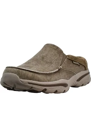 Skechers Męskie mokasyny Creston, antypoślizgowe na płótnie, , 42.5 EU