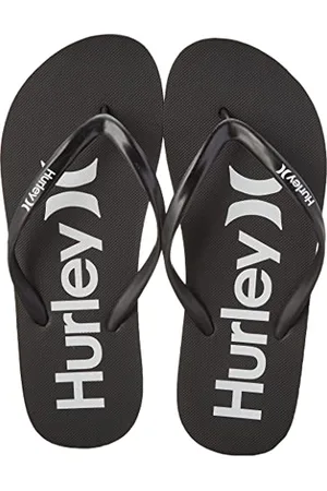 Hurley Męskie sandały M O&o japonki, czarne/białe, rozmiar 8,5 UK, , 41 EU