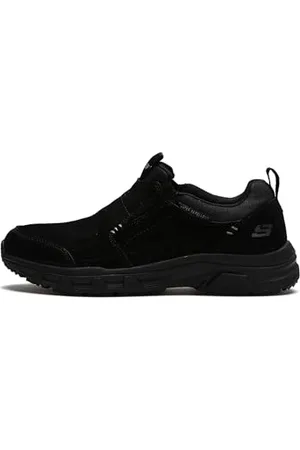Skechers Męskie buty trekkingowe, Czarny i czerwony, czarny, 44 EU