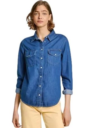 Pepe Jeans Damska koszula dżinsowa, , M