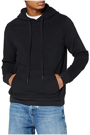 True Religion Męska bluza z kapturem Half Black z kapturem, , S