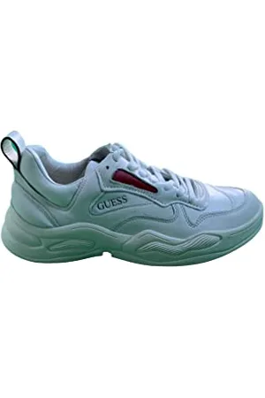 Guess Europe SAGL Męskie sneakersy basowe, białe, 40 EU, , 40 EU
