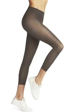 Falke Kobiety Legginsy Pure Matt 50 DEN Capri W Le Półprzezroczyste półprzezroczyste jednokolorowe 1 Para, , M
