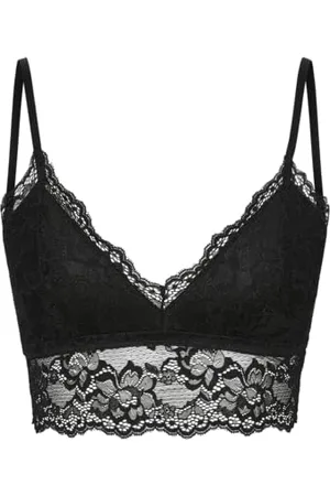 Pieces® Damski biustonosz Pclina Strap Lace Bra Top Noos, , L