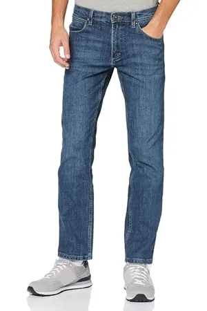 Wrangler Herren Authentic Straight Jeans, Blau , 42W / 34L EU