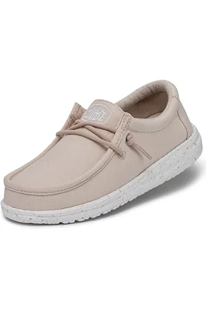 Hey dude Wally Youth Slub Canvas Moccasin, , rozmiar 34 EU, , 34 EU