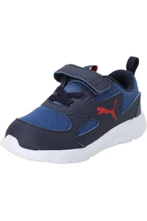 PUMA Unisex Fun Racer Ac Inf Sneaker buty dziecięce, niebieski - Niebieski Bright Cobalt High Risk Red 03-20 EU