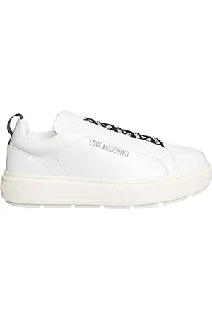 Moschino Damskie buty sportowe Ja15824g0gia0100, białe, 35 EU, , 35 EU