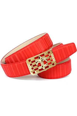 Anthoni Crown Damski pasek skórzany pasek 4ALN3D, , 110