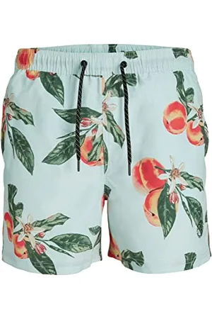 JACK & JONES PLUS Męskie spodenki kąpielowe JPSTFIJI JJSWIM Bahama PS, , 48