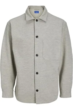 JACK & JONES Bestseller A/S Męska koszulka polo Jorzac Melange Ls Sn, , XXL