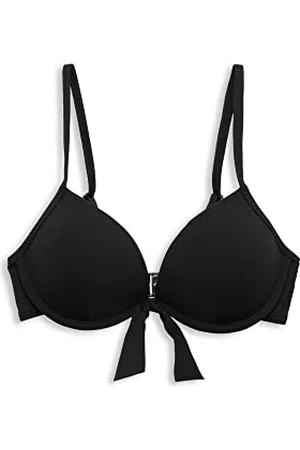 ESPRIT Bodywear damskie Hamptons Beach AY RCS pad.Plunge Bikini, czarne, 38C, , C